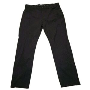DENALI Pants Mens 38x30 Black Chino Straight Leg 5 Pockets Stretch Hiking Pants